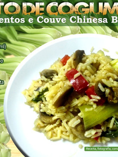 Foto de Risoto de Cogumelos