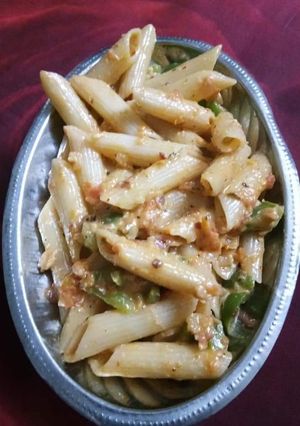 A picture of Veg pasta.