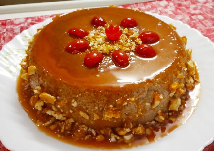 Simple Way to Make Favorite Chocolate caramel pudding