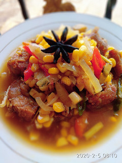 Foto resep Tumis Jagung Ikan Asin