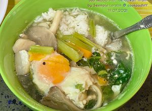Gambar Sup Sayur Bebola Ikan Cendawan Tiram|Bayi 1 tahun ++ |Kid-friendly
