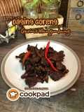 Daging Goreng Gerimis Mengundang