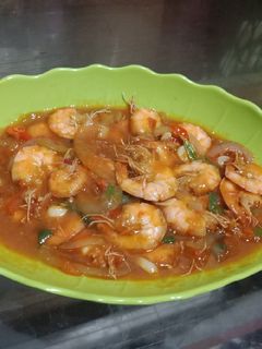 Foto resep Udang Asam Manis Pedas