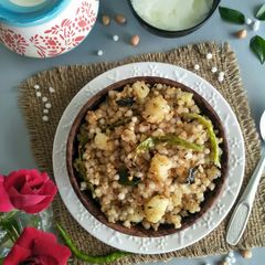A picture of Sabudana Khichdi.