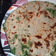 Matar Paratha A picture of Matar Paratha.
