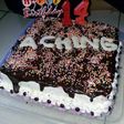 Kue ultah Rainbow cake kukus