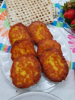 عکسی از دستور کوکو سیب زمینی
