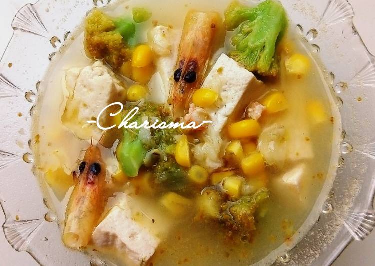 Resep Sup Brokoli Jagung (menu balita 1y+) yang Lezat