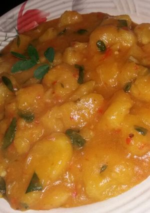 A picture of Plantain porridge.