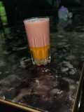 Banana mango juice