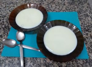 Una foto de Maicena con leche (Chuño)