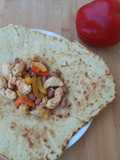 Finta fajitas di pollo