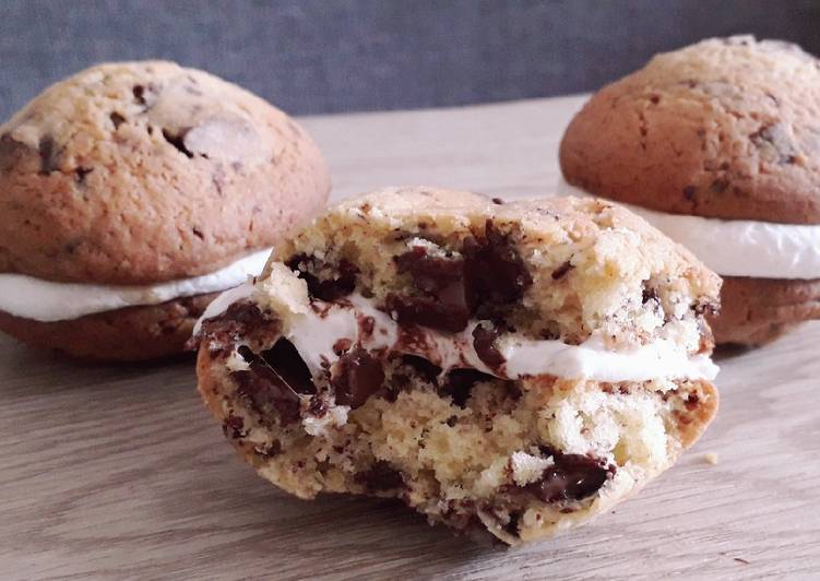 Sandwich de cookies aux Chamallows