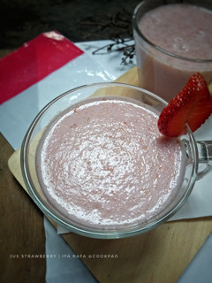 Foto resep Jus Strawberry