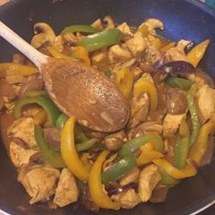 A picture of Fajitas!.