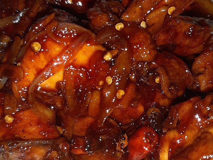 Resep: Ayam kecap pedas 😋 Enak Terbaru