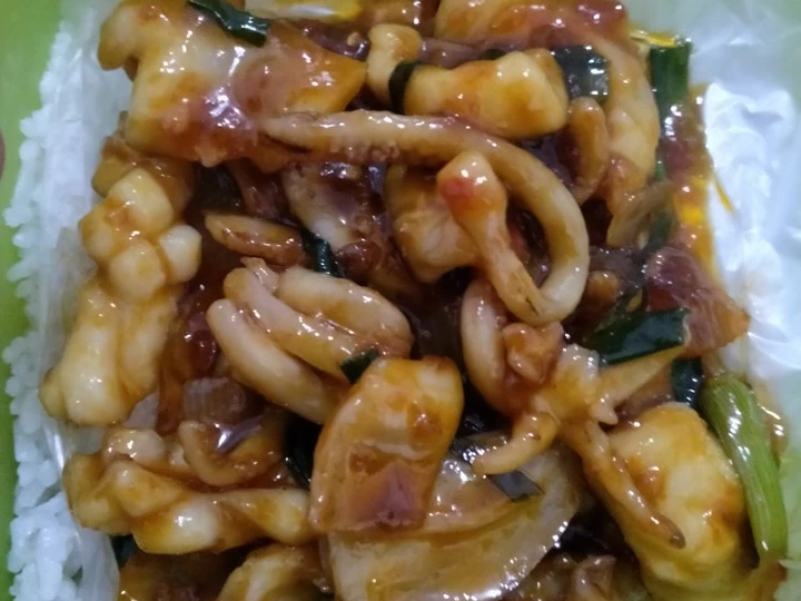 Cara Gampang Membikin Resep Cumi Saus Tiram yang Sempurna Anti Ribet, Mantap Sekali