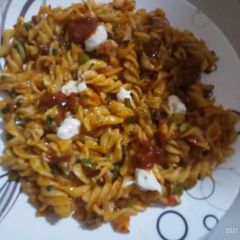 A picture of Masala pasta.