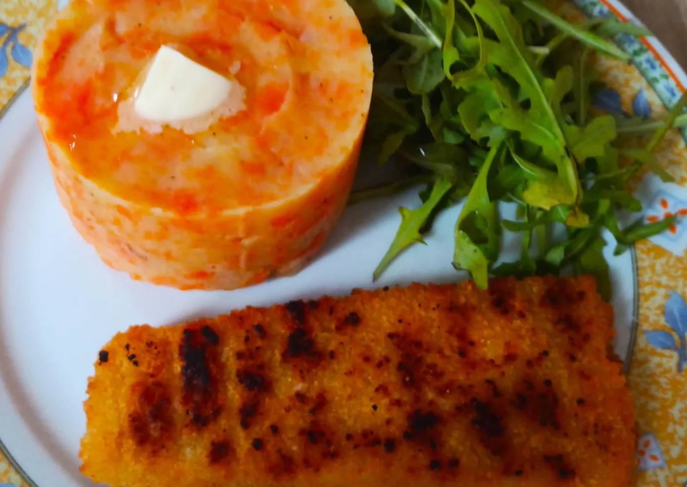 Purée de pomme de terre et carottes