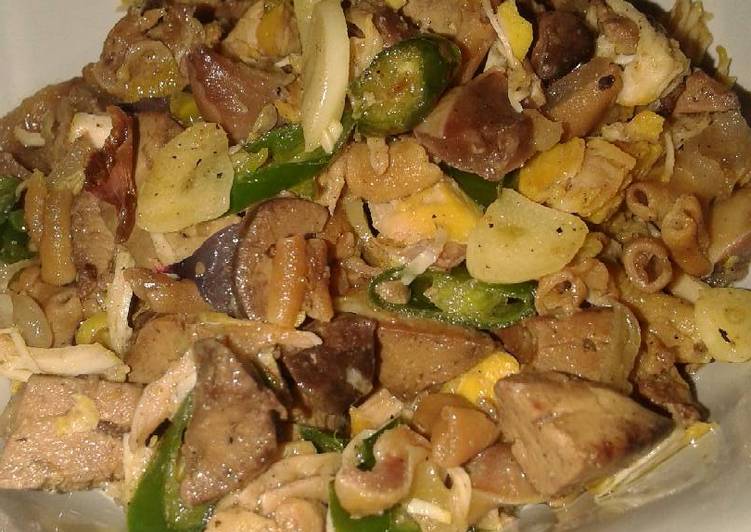 Bahan meracik Oseng Rempela Ati Ayam Lezat