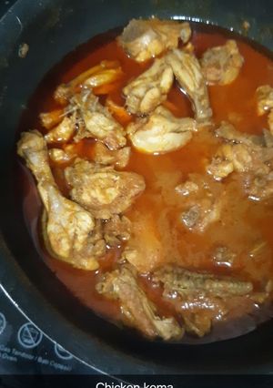 A picture of Chicken korma recipe.