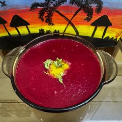 A picture of Beetroot Soup.