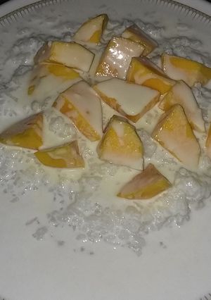 A picture of Mango Sticky Rice.