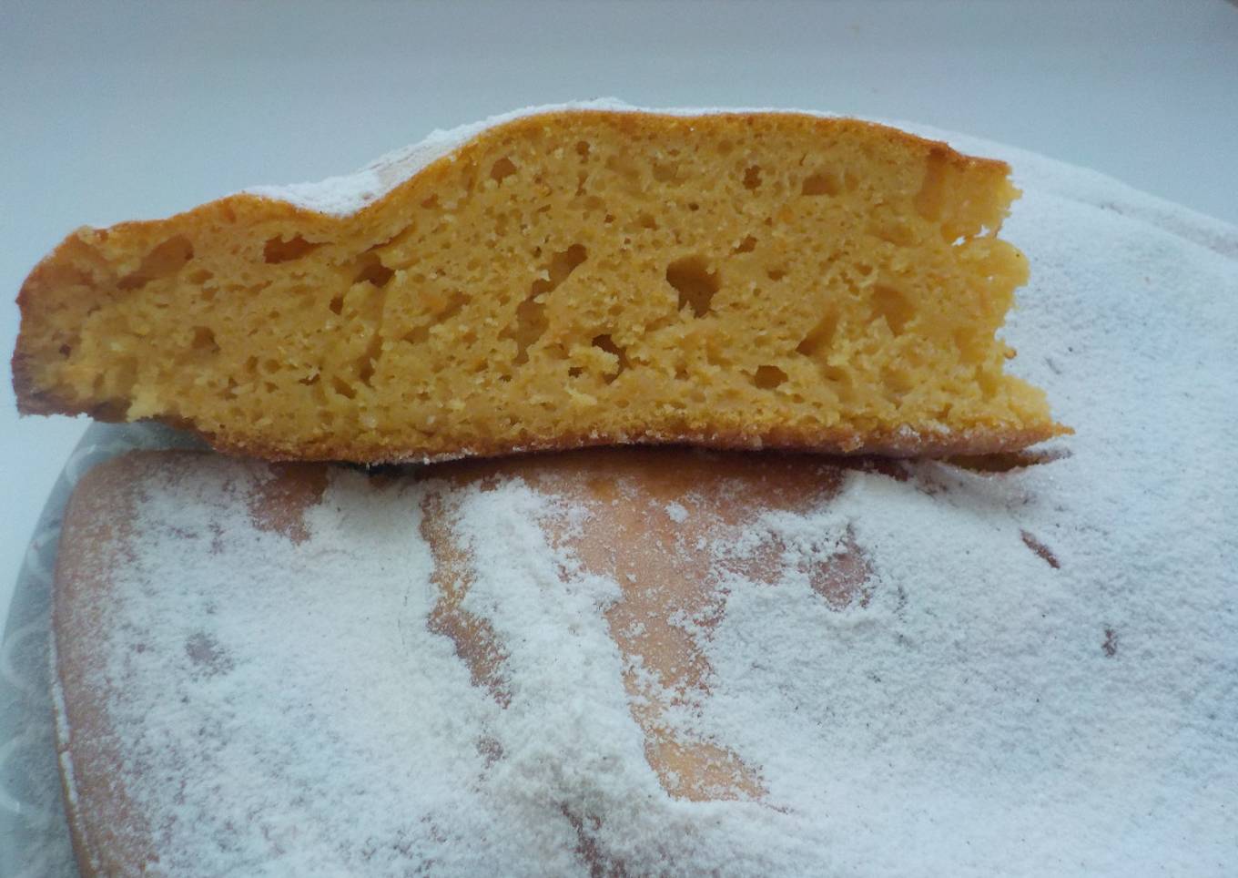 Bizcocho de calabaza para dietas