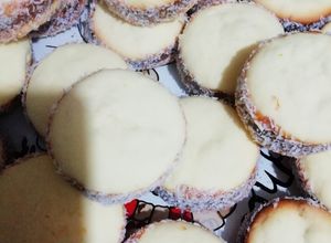 Una foto de Alfajores de maicena