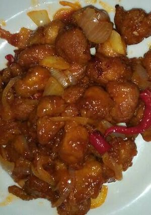 Foto resep Ayam popcorn saus