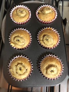 Una foto de Muffins de banana saludable