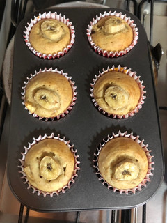 Una foto de Muffins de banana saludable