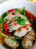 ต้มส้มปลาหมึกยัดไส้