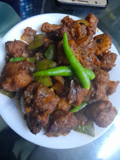 सोयाबीन चिल्ली (soyabean chilli recipe in Hindi) रेसिपी मुख्य फोटो