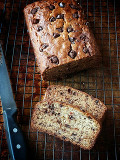 A picture of Chocolate Chip Banana Bread.