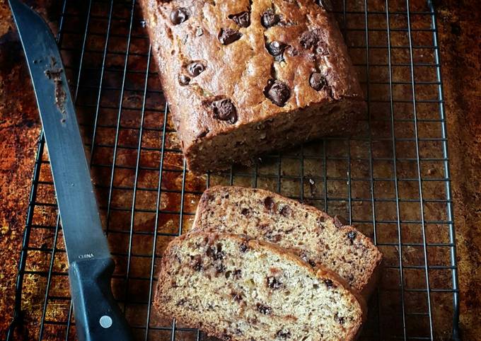 Simple Way to Make Quick Chocolate Chip Banana Bread