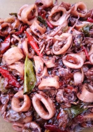 Foto resep Oseng cumi mantap