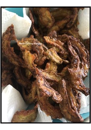 Gambar Peria Goreng Rangup