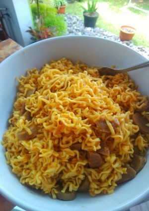 Foto resep Mie goreng praktis