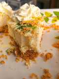 Crumble de crema de limón 🍋 SIN HORNO Y SIN AZÚCAR