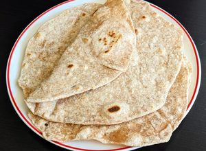 Una foto de 🌯 Masa integral para tacos o wraps 🌮