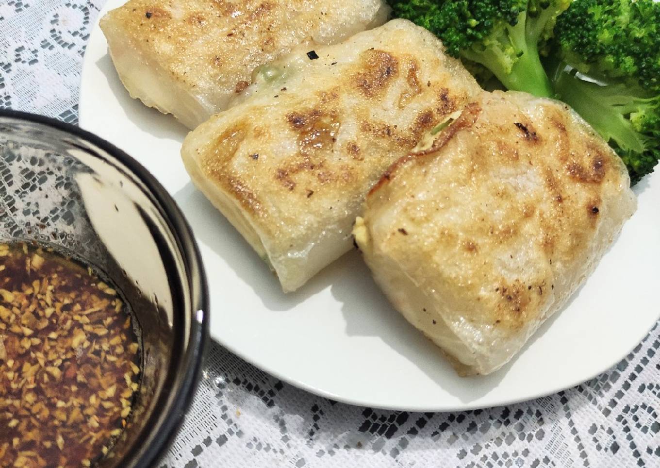 Dumplings Rice Paper isi Tahu