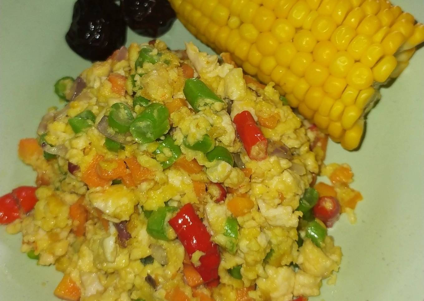 Orak Arik Telur - Menu Diet Sederhana