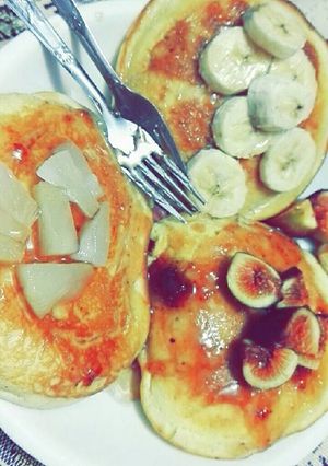 صورة لوصفة بان كيك