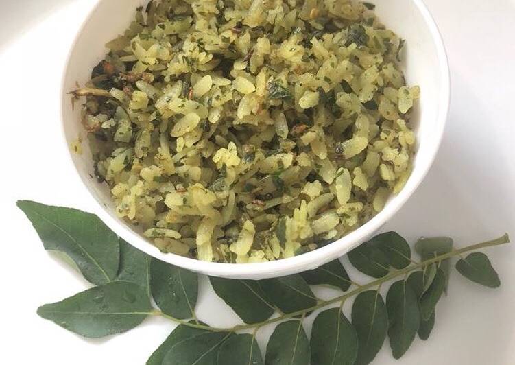 How To Learn Spicy curry leaves poha