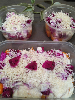 Foto resep Salad Buah dressing plain yoghurt & madu