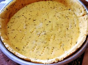 Una foto de Masa para base de tarta, harina y ricota sin gluten
