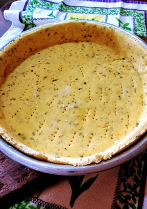 Una foto de Masa para base de tarta, harina y ricota sin gluten