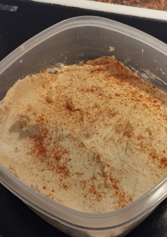 Una foto de Hummus de garbanzos