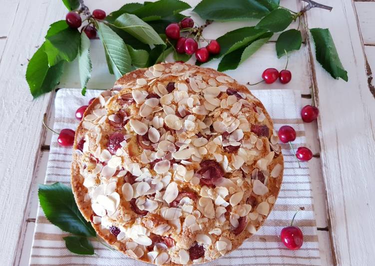 Torta morbida alle ciliegie 🍒